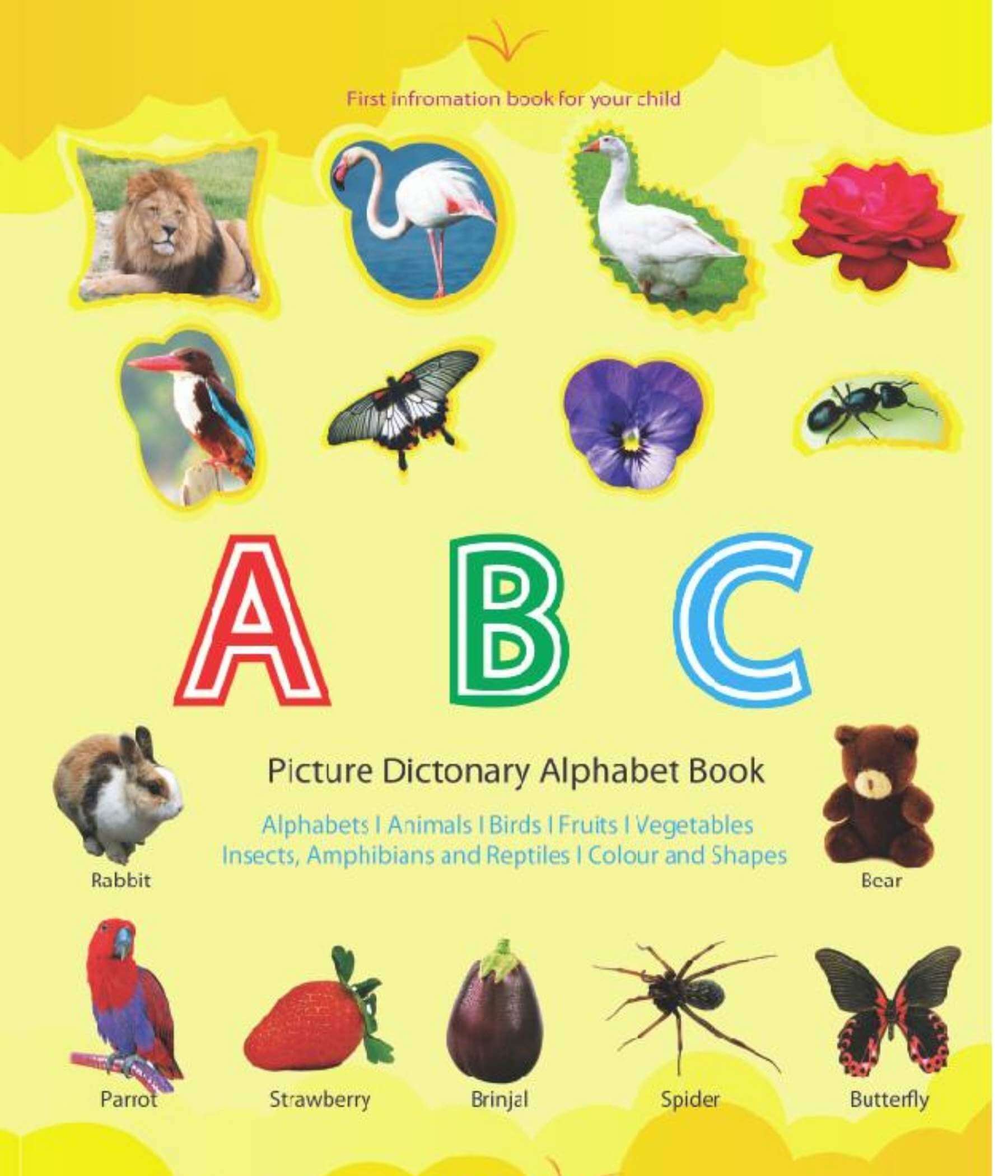 Alphabet　Picture　–　ABC　Dictionary　Book